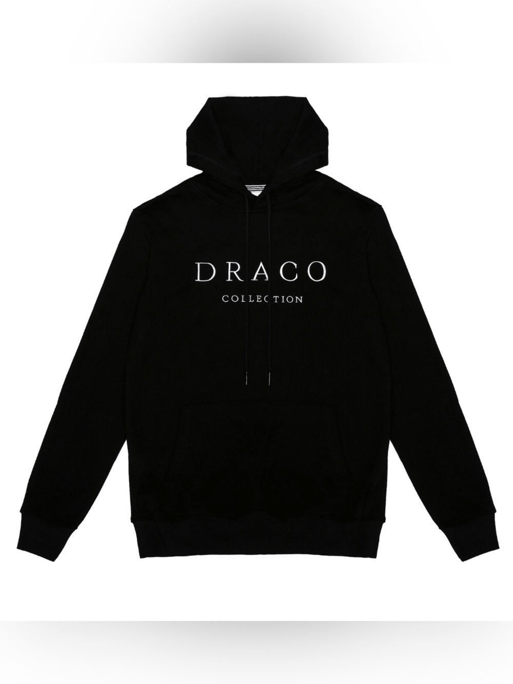 Men's Black Hoodie Sweatshirt DRACO - Small